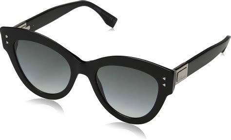 fendi cateye sunglasses ff0266s 8079o black palladium 52mm 266|Shop Fendi 52MM Cat Eye Sunglasses .